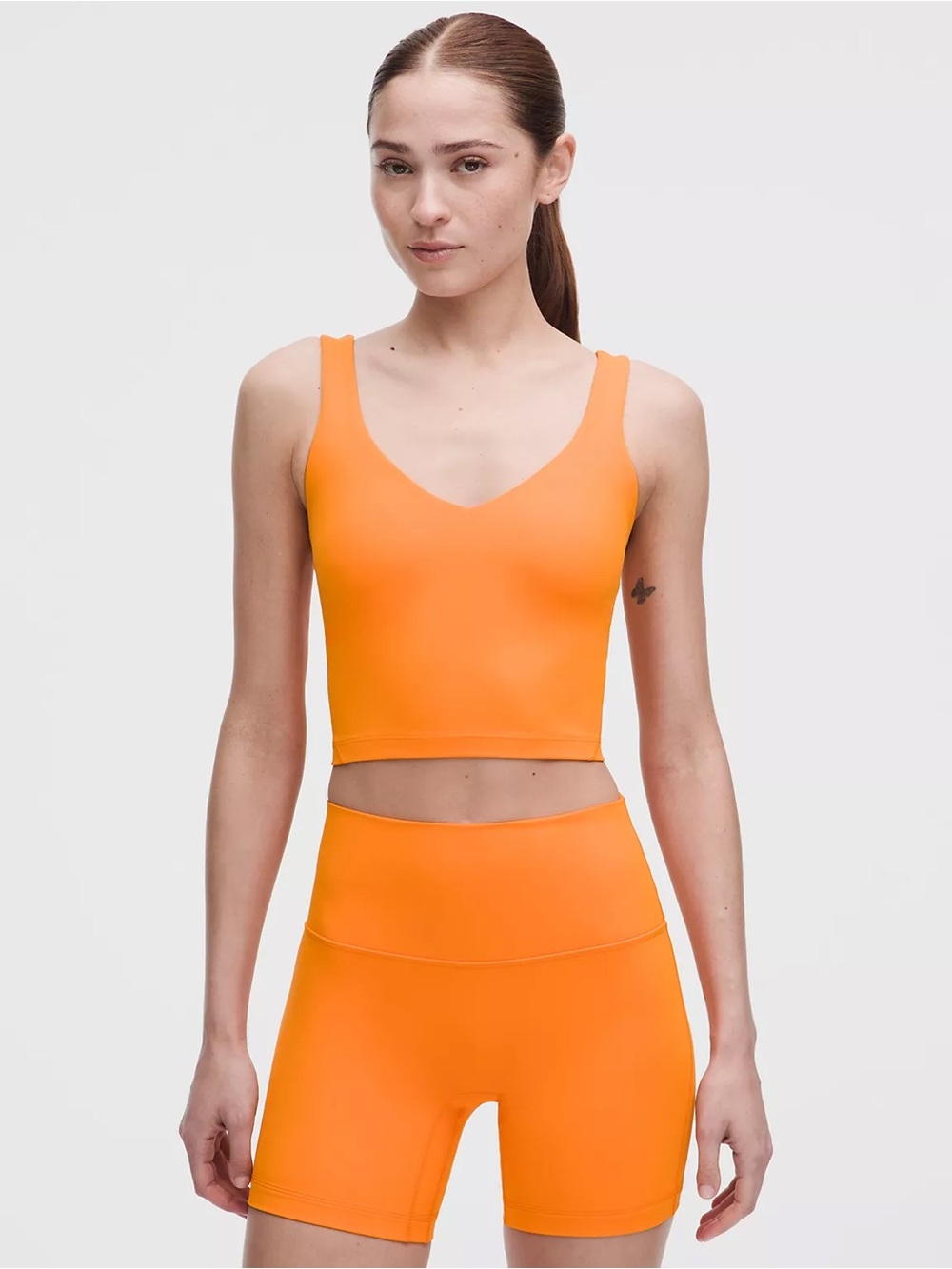 NWT Lululemon Citrus Sizzle Tone Align Tank Top Light Support,A/B Cup- Women's 0